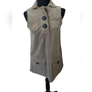 Zara Basics Courderoy Mini Dress/Tunic